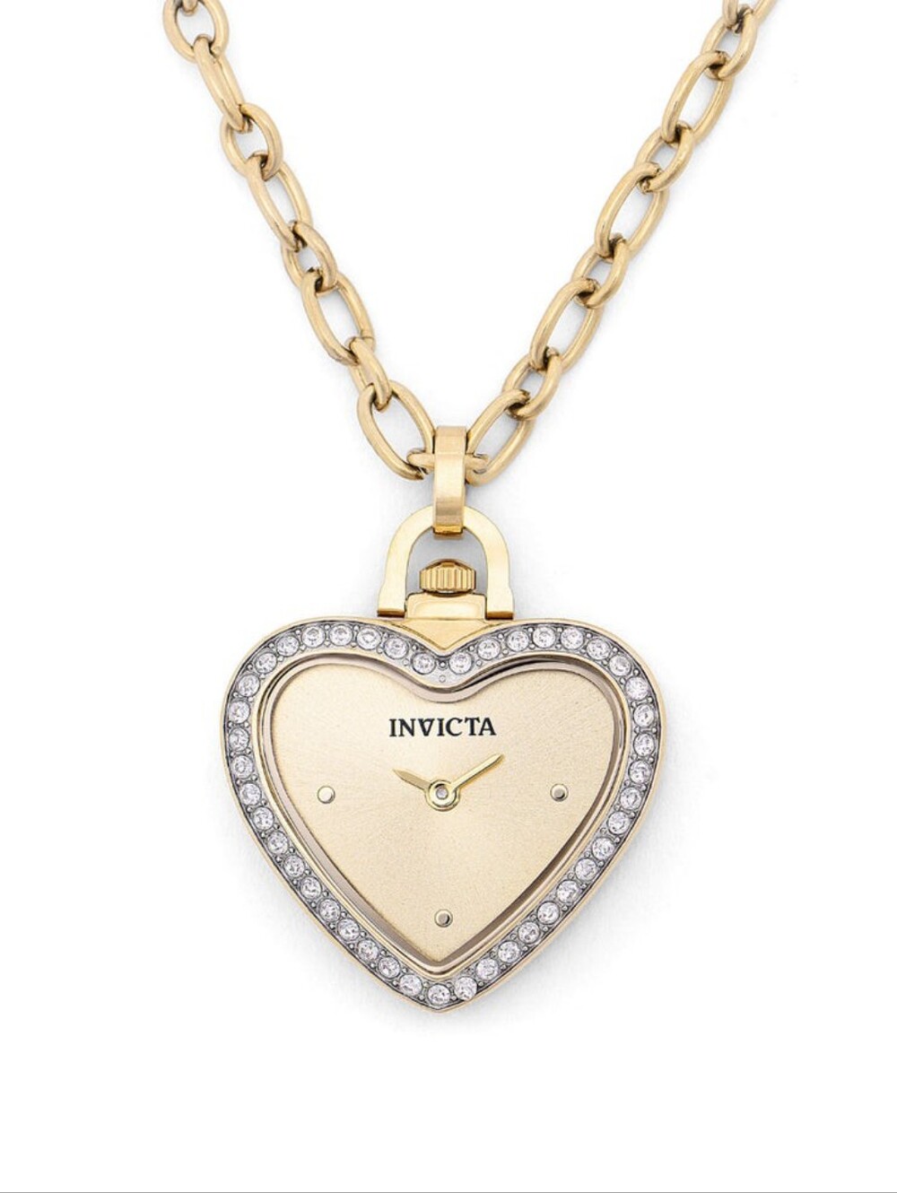 Invicta Mini Angel Necklace In Gold